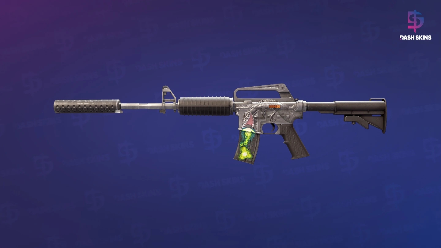 StatTrak™ M4A1-S | Basilisk (Minimal Wear) Screenshot Playside