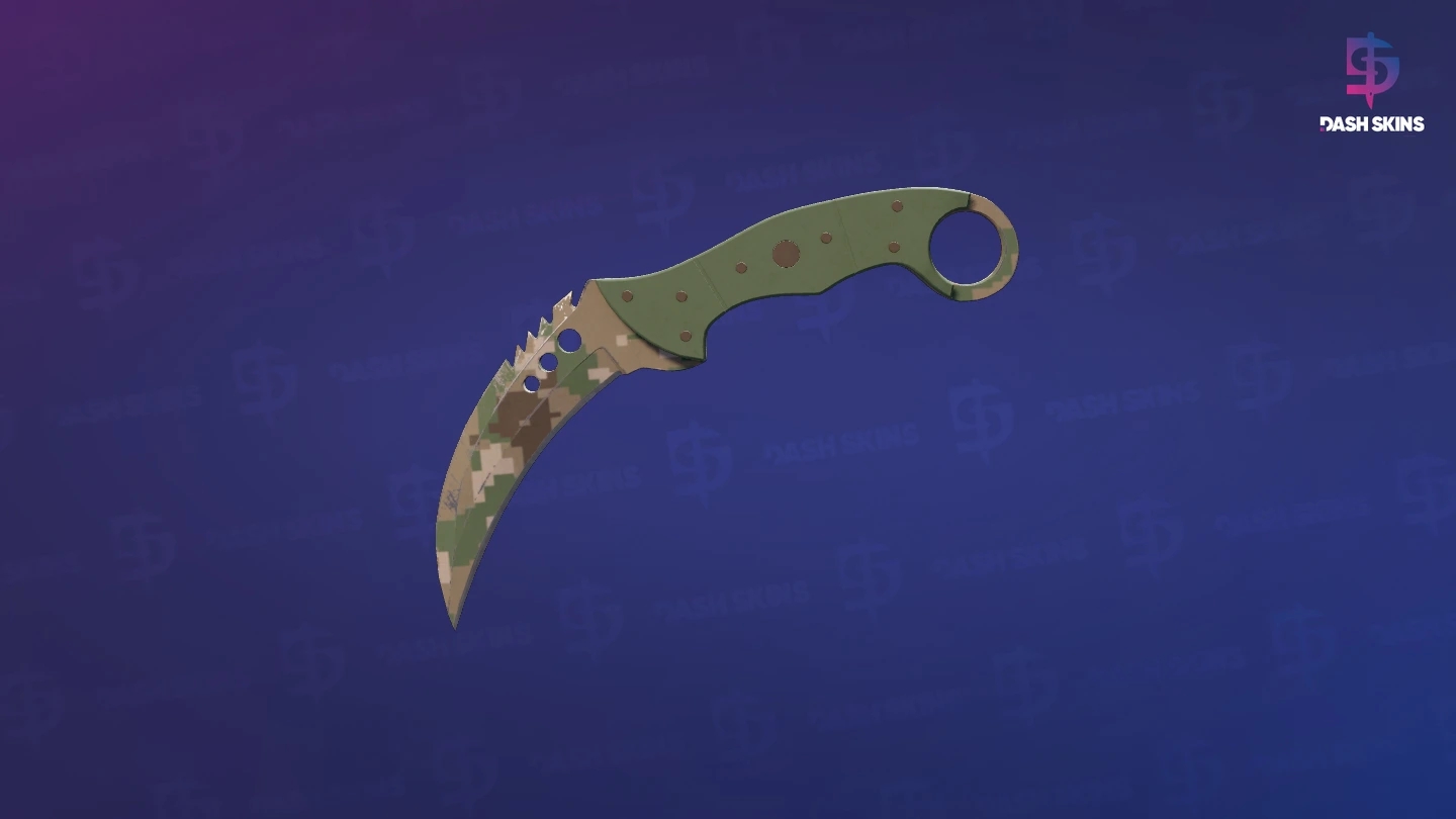 ★ Talon Knife | Forest DDPAT (Field-Tested) Screenshot Playside