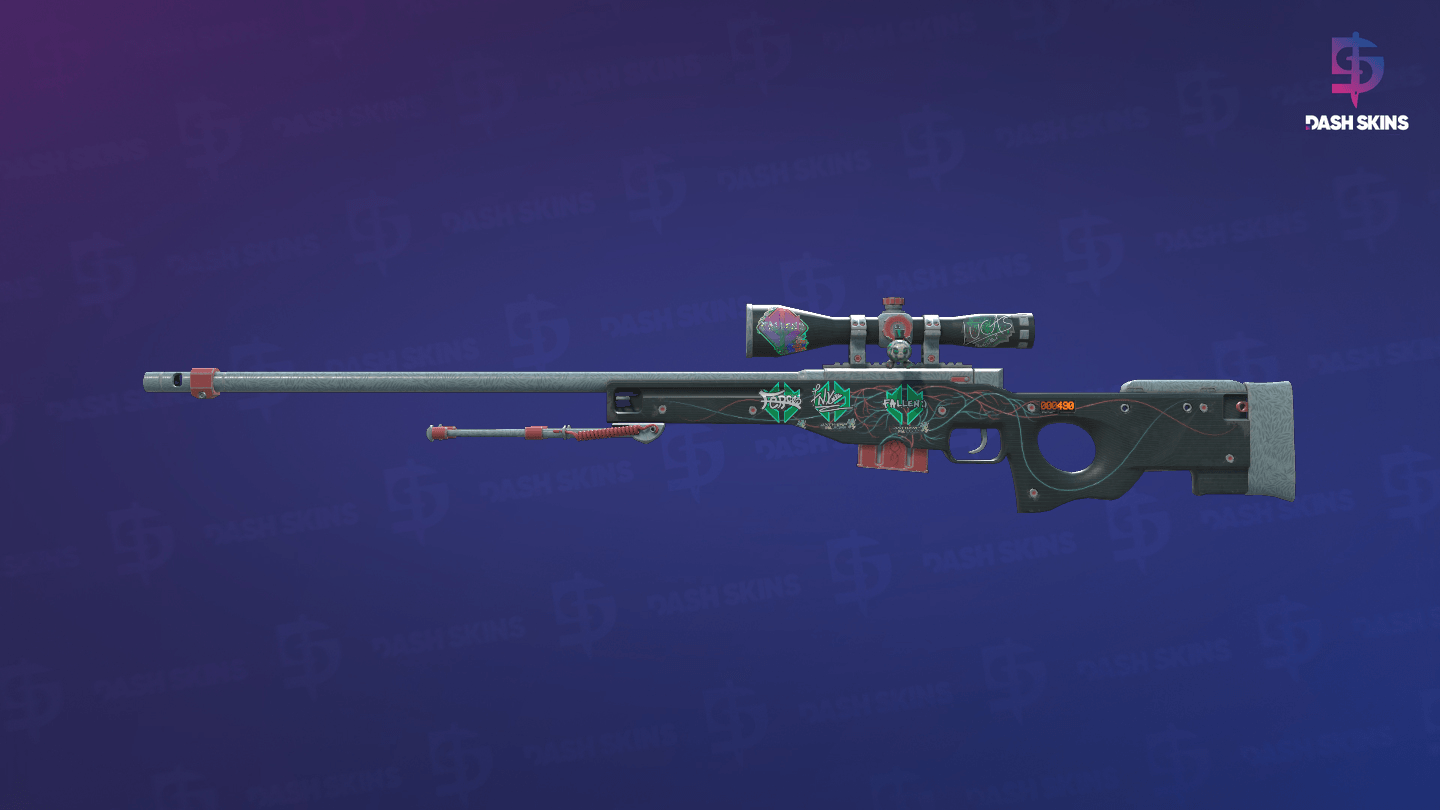 StatTrak™ AWP | Capillary (Minimal Wear) Screenshot Playside