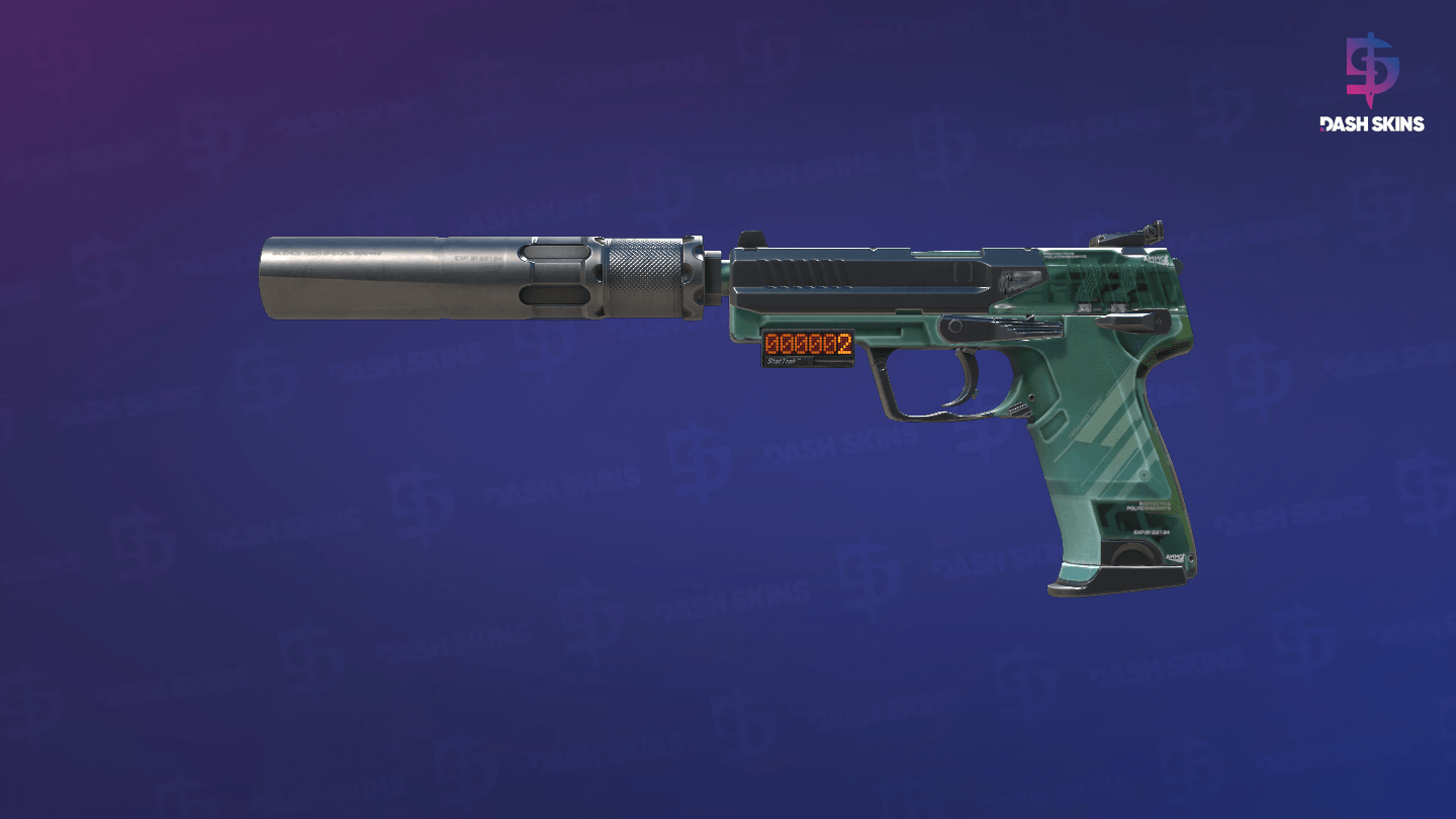 StatTrak™ USP-S | PC-GRN (Minimal Wear) Screenshot Playside