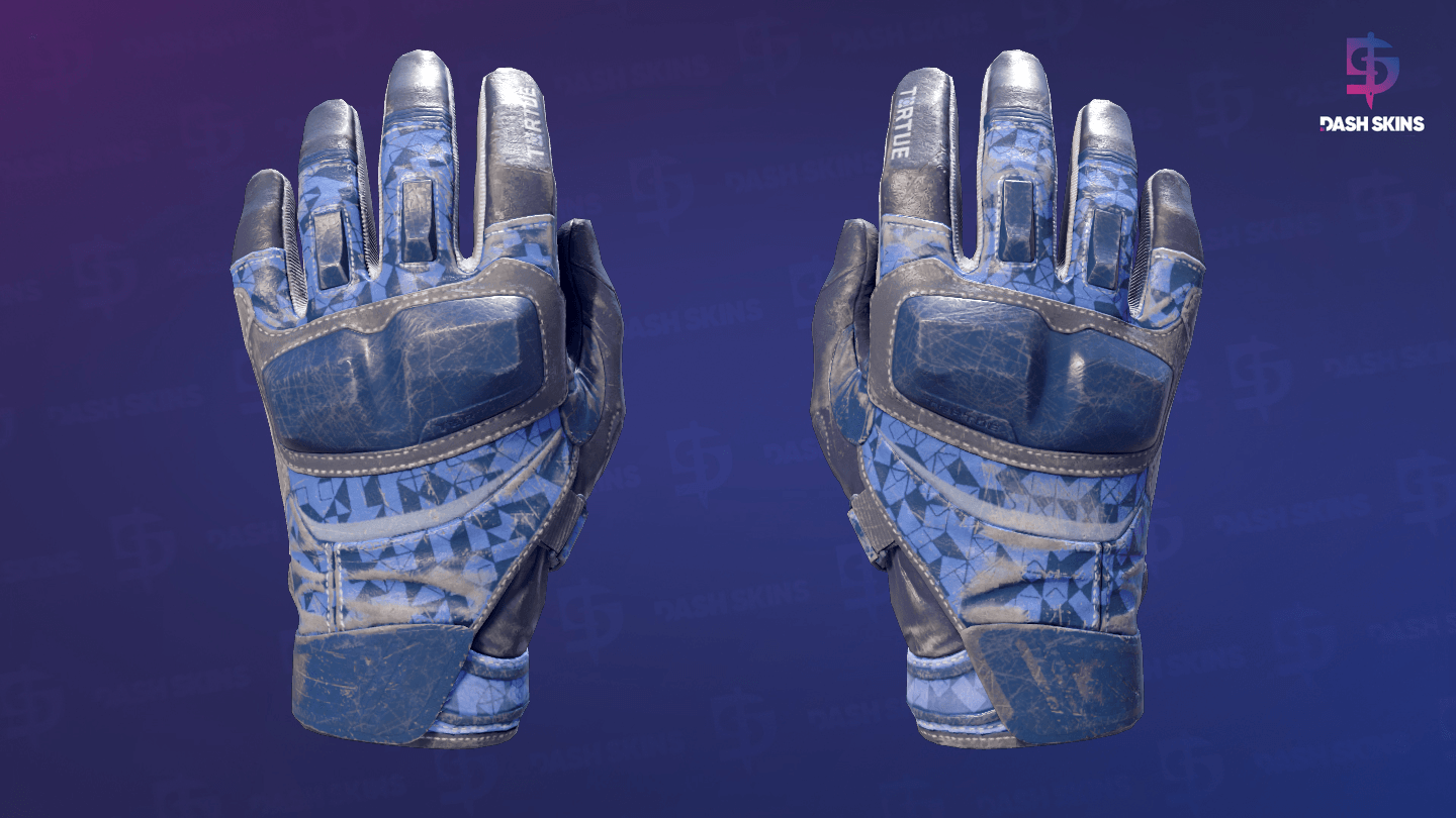 ★ Moto Gloves | Polygon (Well-Worn) Screenshot Playside