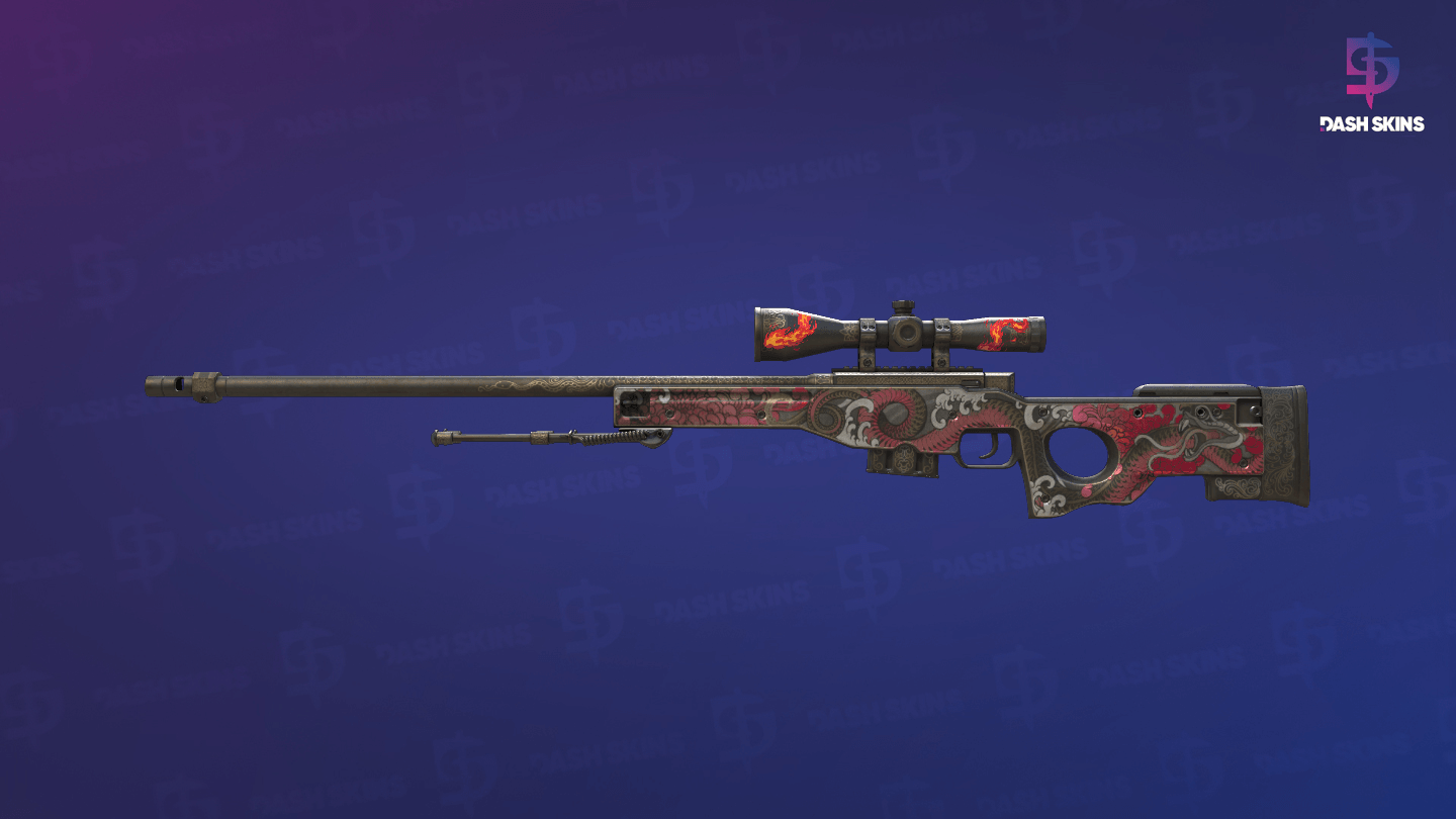AWP | Duality (Well-Worn) Screenshot Playside