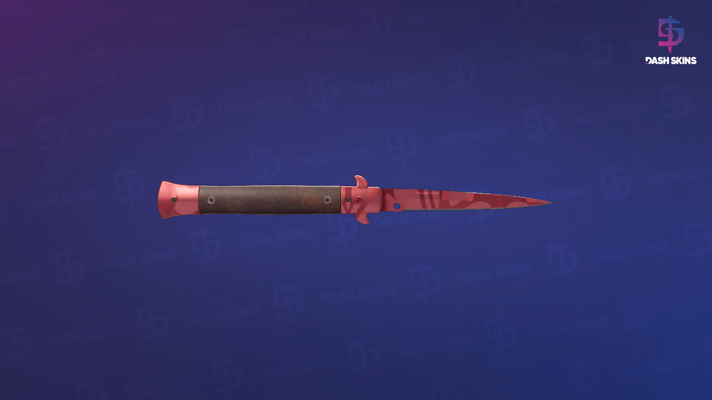 ★ Stiletto Knife | Slaughter (Minimal Wear) Screenshot Playside
