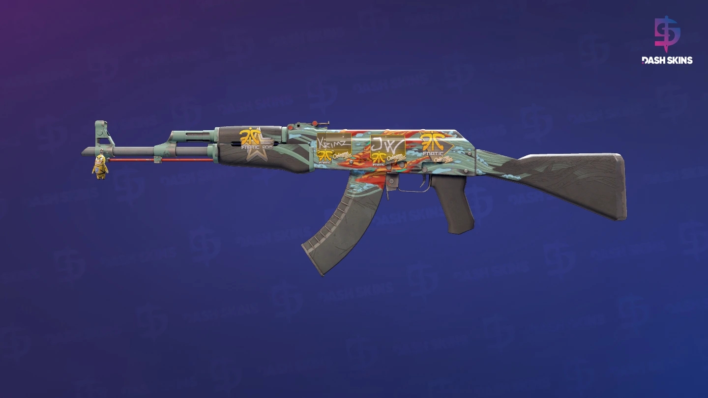 AK-47 | Aquamarine Revenge (Field-Tested) Screenshot Playside