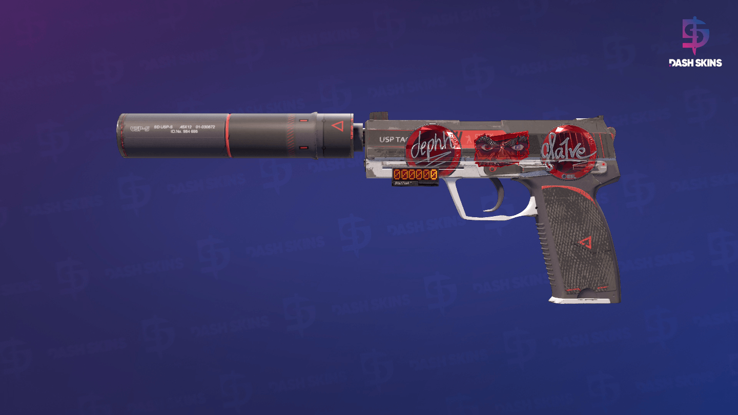StatTrak™ USP-S | Cyrex (Field-Tested) Screenshot Playside