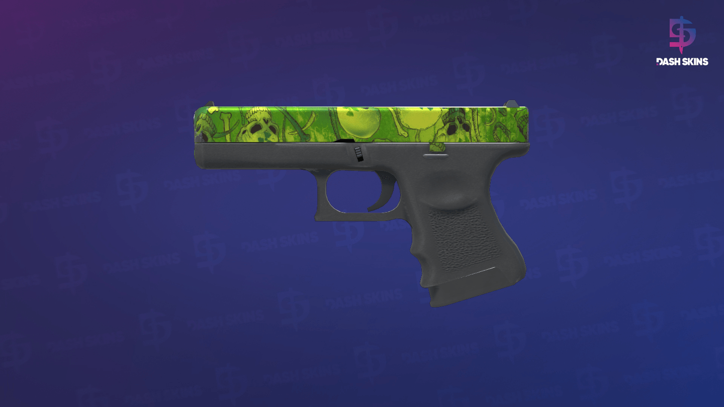 Glock-18 | Nuclear Garden (Field-Tested) Screenshot Playside