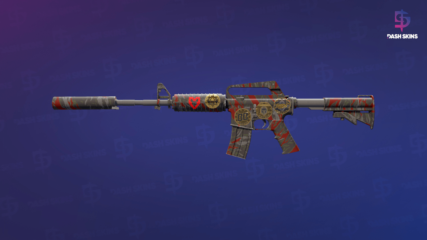 Souvenir M4A1-S | Blood Tiger (Minimal Wear) Screenshot Playside