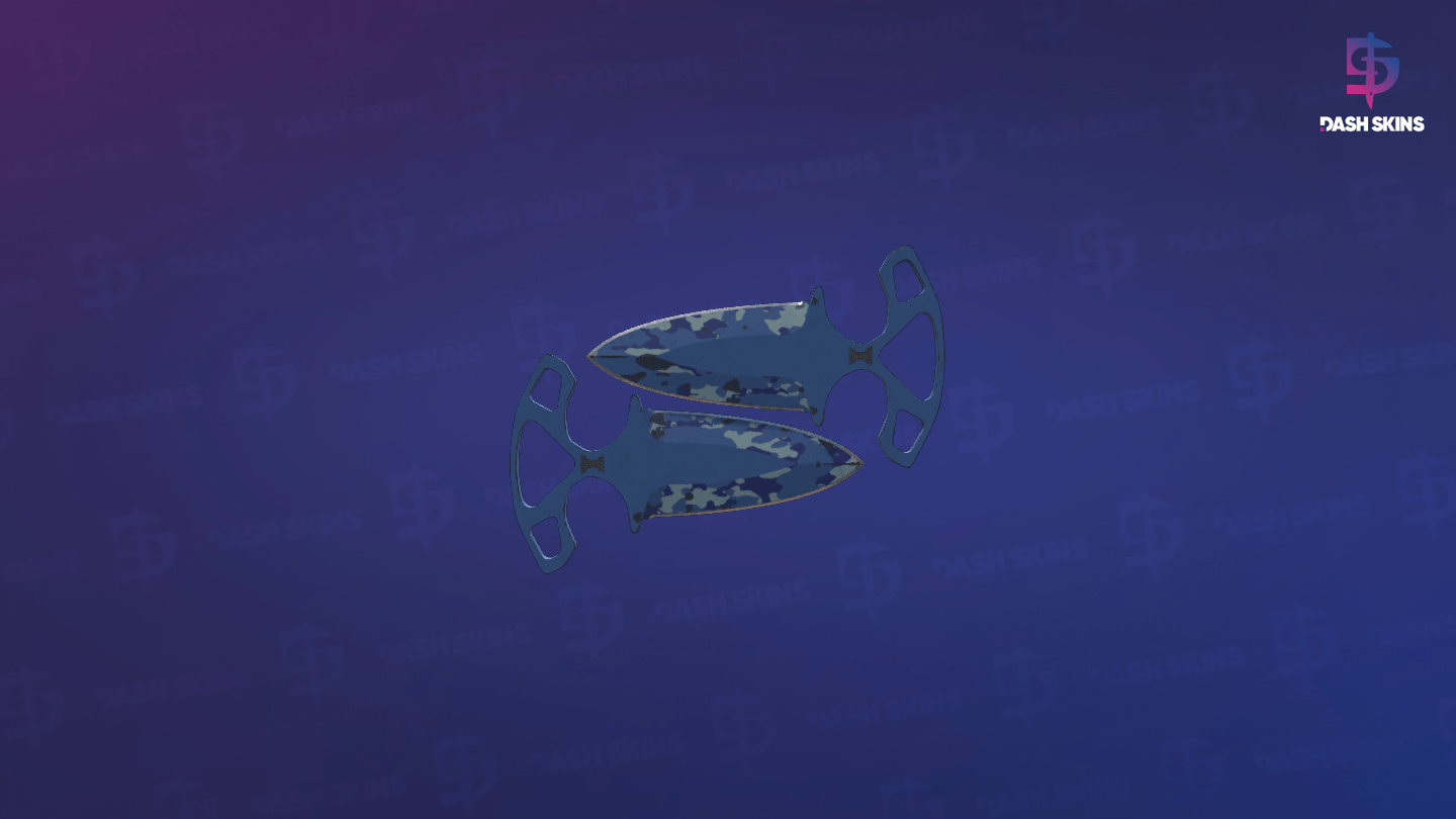 ★ Shadow Daggers | Bright Water (Field-Tested) Screenshot Playside