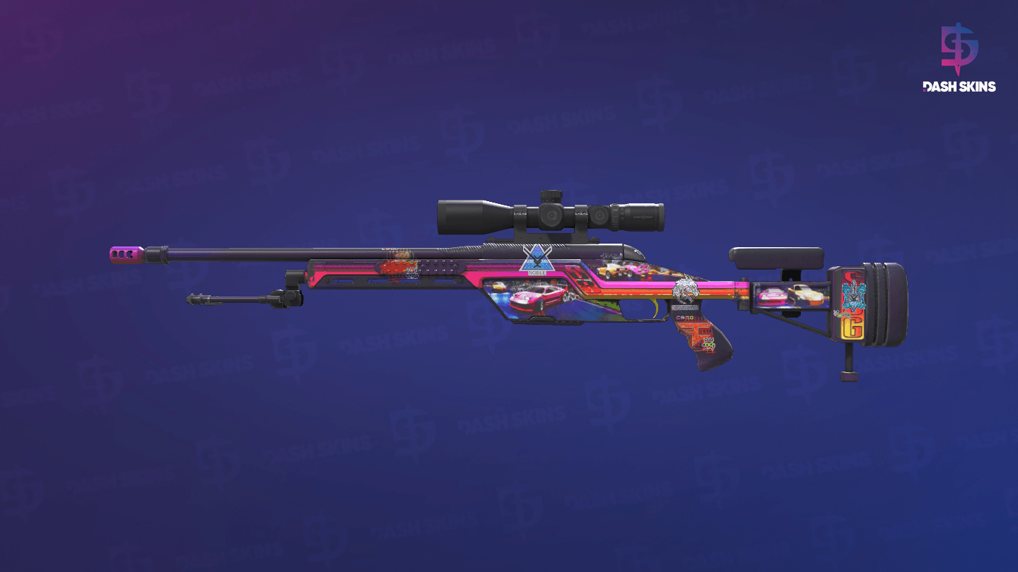 SSG 08 | Turbo Peek (Minimal Wear) Screenshot Playside