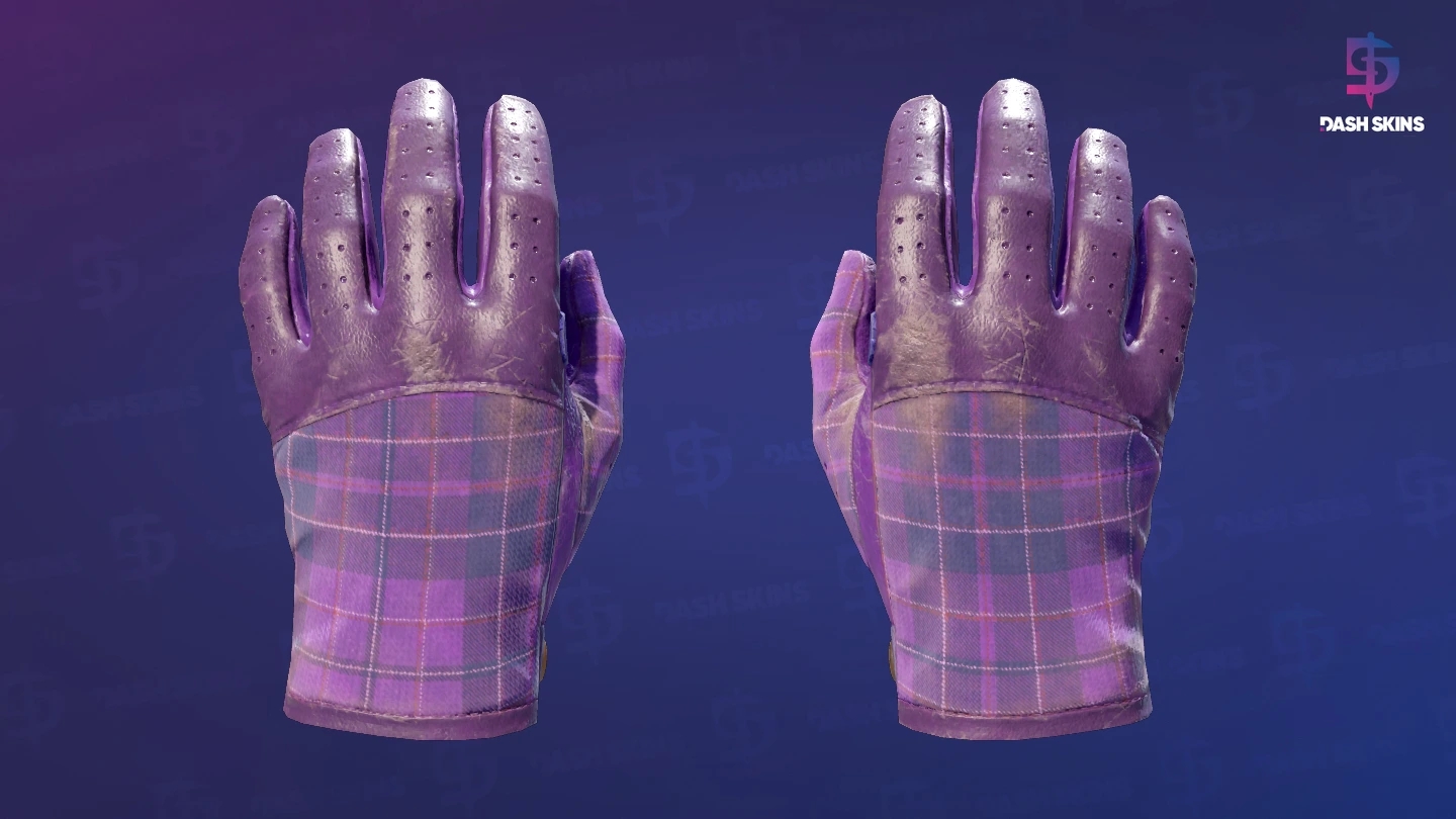★ Driver Gloves | Imperial Plaid (Well-Worn) Screenshot Playside