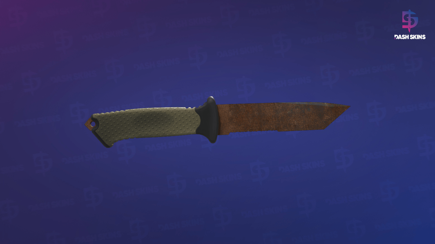 ★ Ursus Knife | Rust Coat (Battle-Scarred) Screenshot Playside