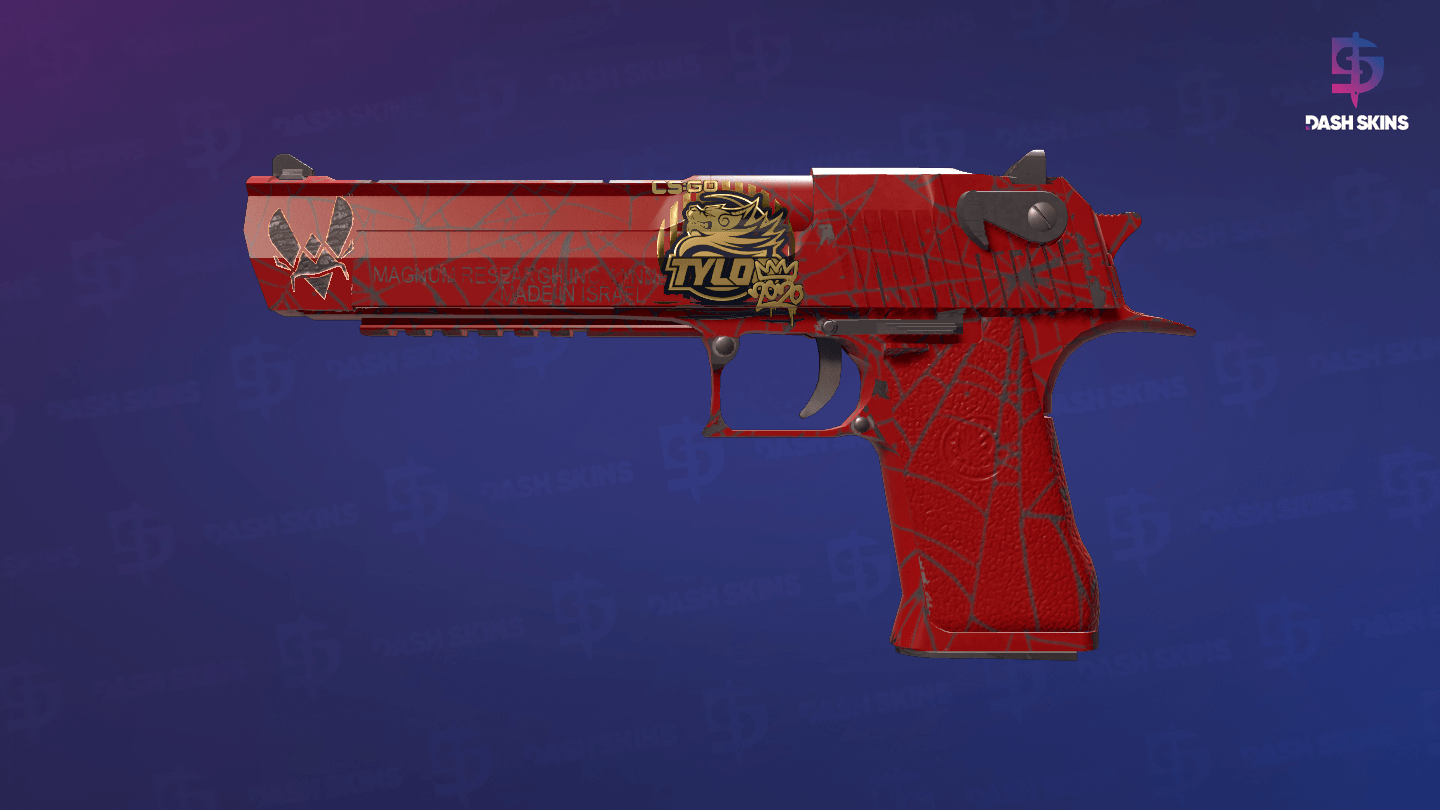 Desert Eagle | Crimson Web (Minimal Wear) Screenshot Playside
