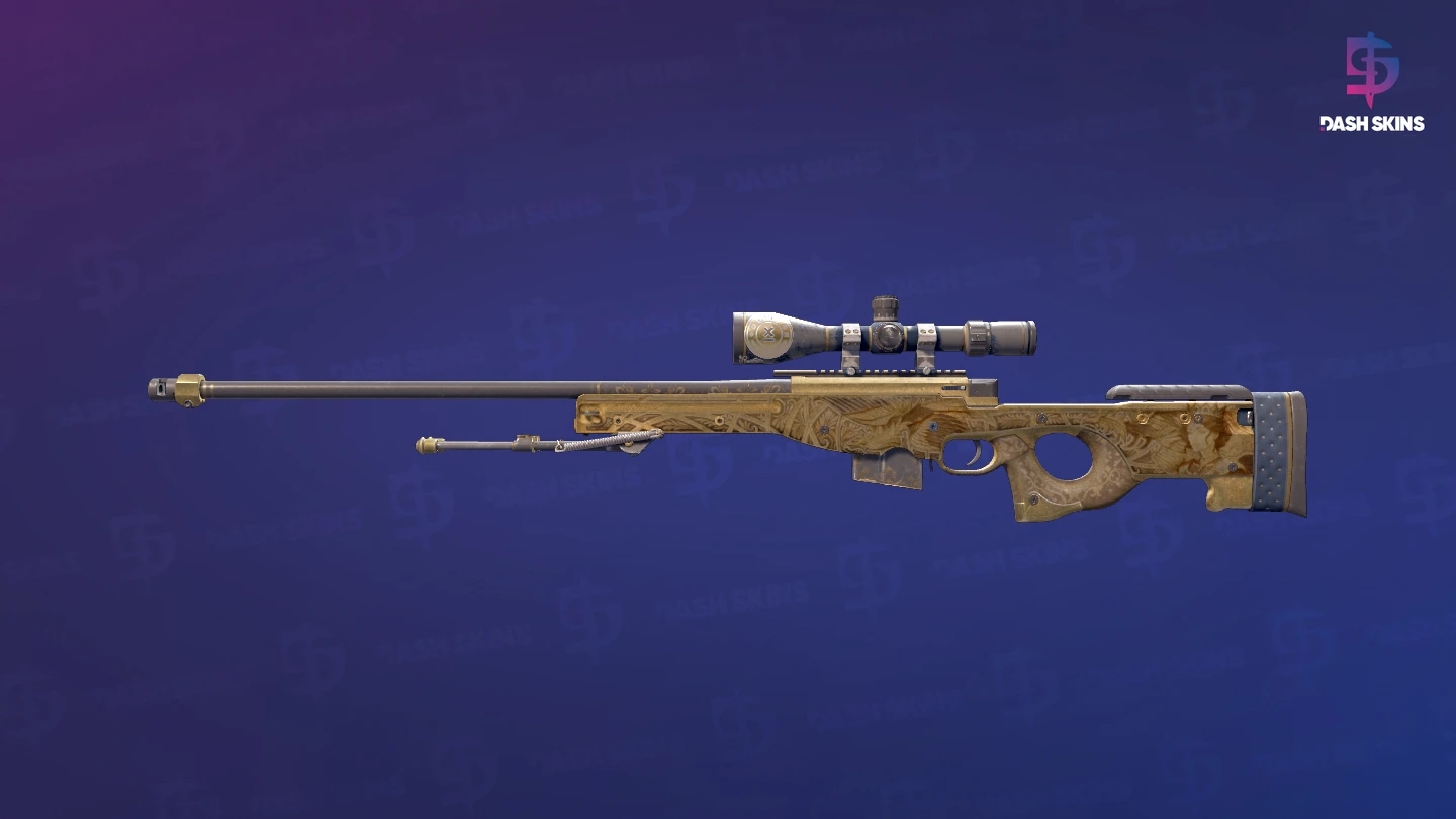 AWP | Queen's Gambit (Battle-Scarred) Screenshot Playside