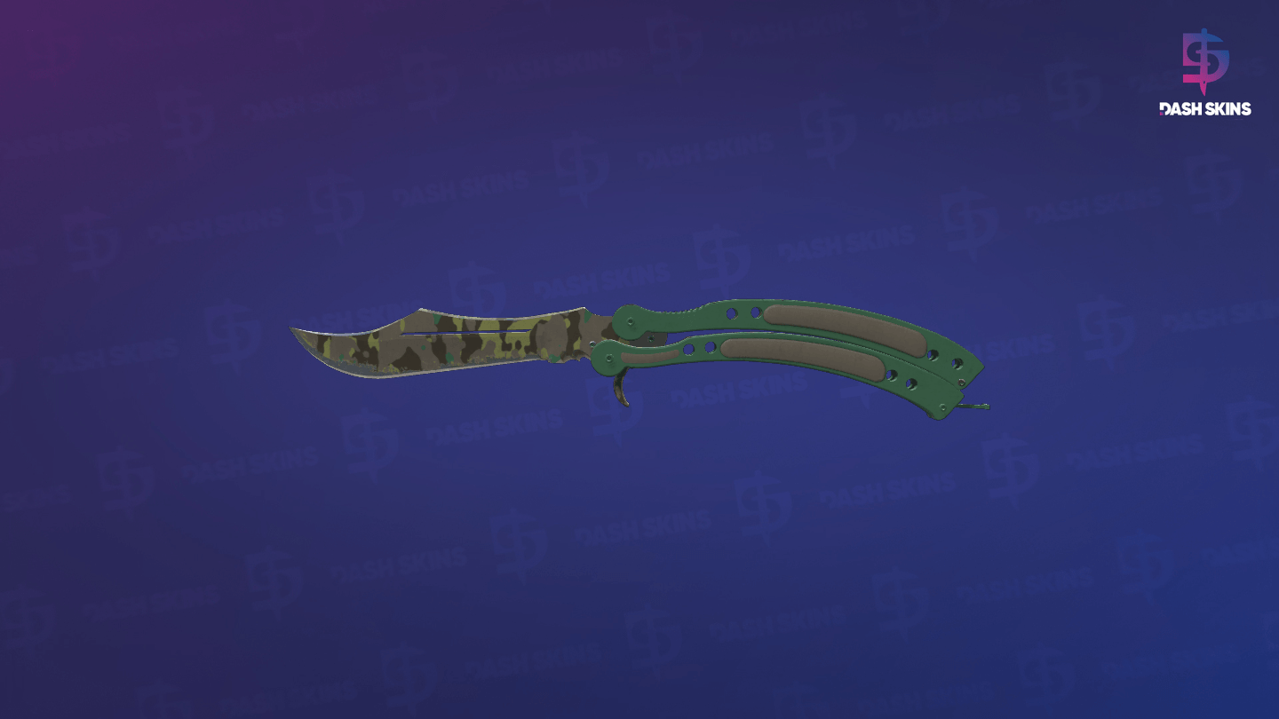 ★ Butterfly Knife | Boreal Forest (Field-Tested) Screenshot Playside