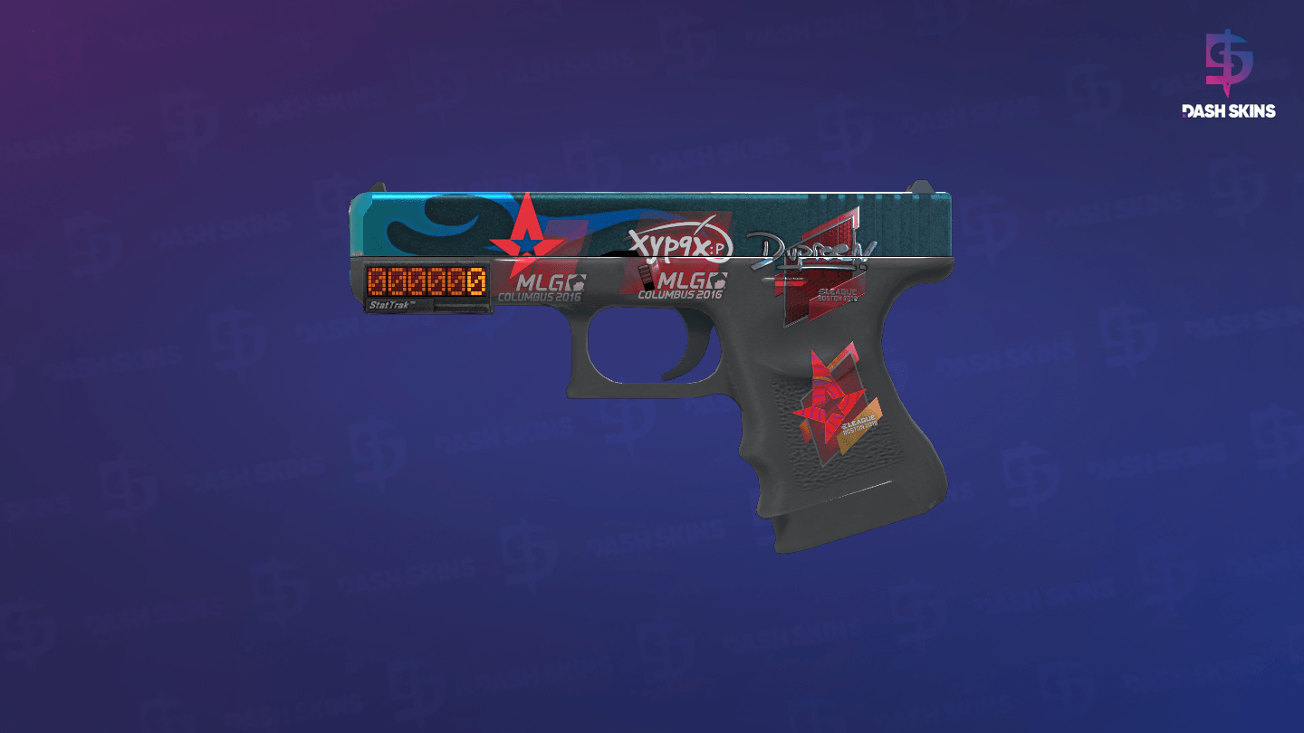 StatTrak™ Glock-18 | Bunsen Burner (Field-Tested) Screenshot Playside