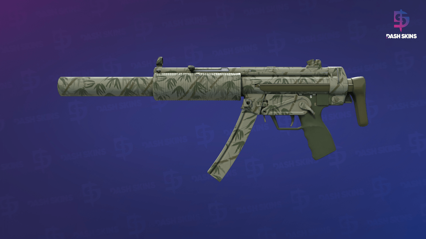 MP5-SD | Bamboo Garden (Minimal Wear) Screenshot Playside