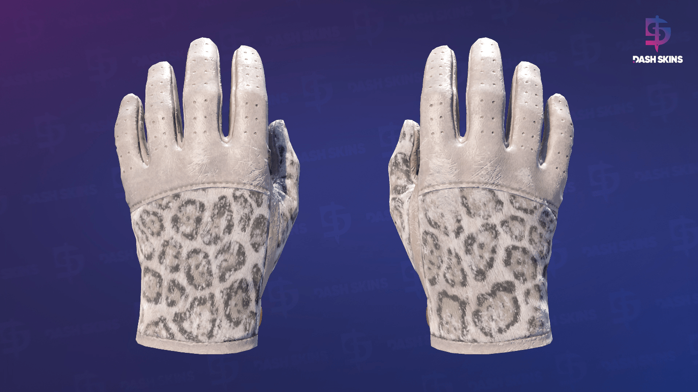 ★ Driver Gloves | Snow Leopard (Well-Worn) Screenshot Playside