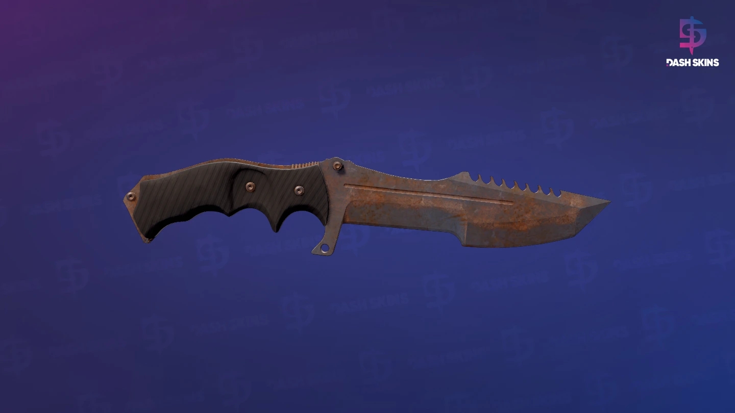 ★ Huntsman Knife | Rust Coat (Battle-Scarred) Screenshot Playside