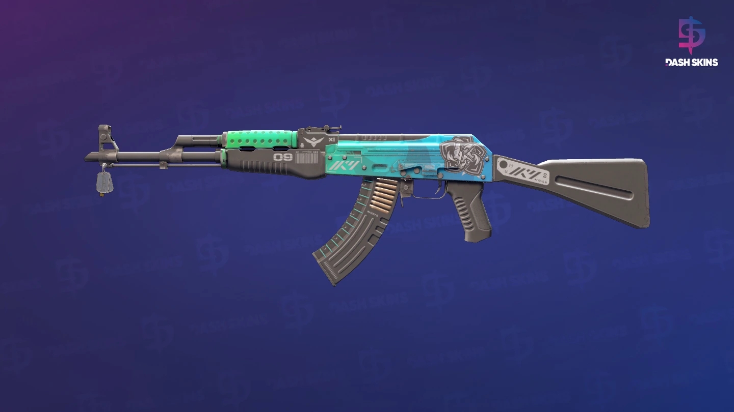 AK-47 | Ice Coaled (Field-Tested) Screenshot Playside