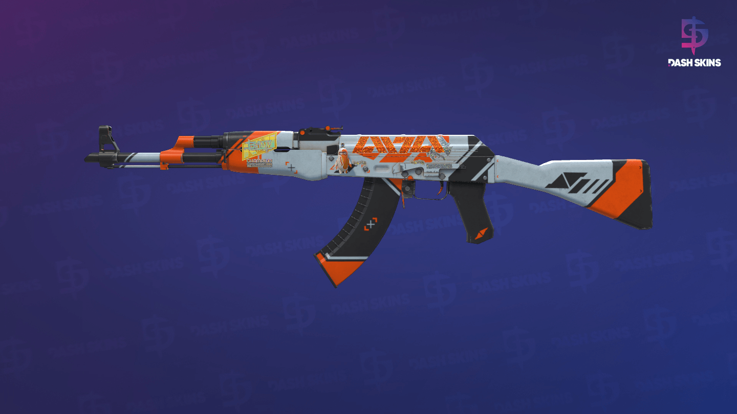 AK-47 | Asiimov (Minimal Wear) Screenshot Playside
