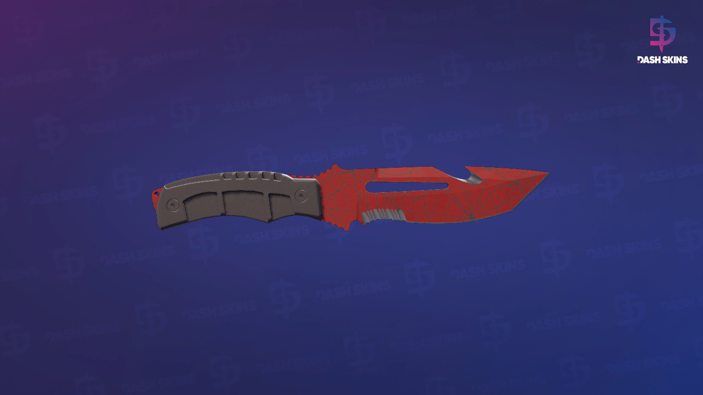 ★ Survival Knife | Crimson Web (Field-Tested) Screenshot Playside