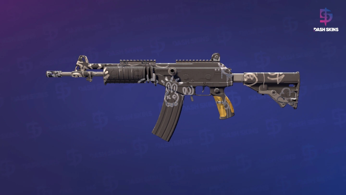 Galil AR | Metallic Squeezer (Minimal Wear) Screenshot Playside