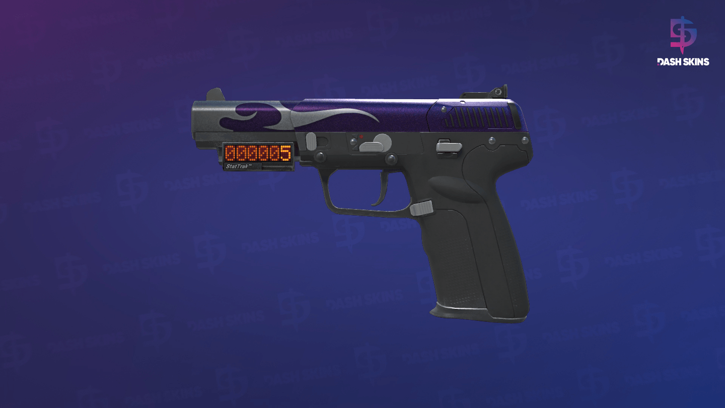 StatTrak™ Five-SeveN | Flame Test (Field-Tested) Screenshot Playside