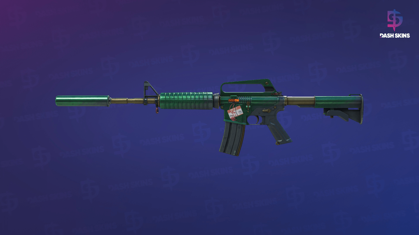 StatTrak™ M4A1-S | Electrum (Well-Worn) Screenshot Playside