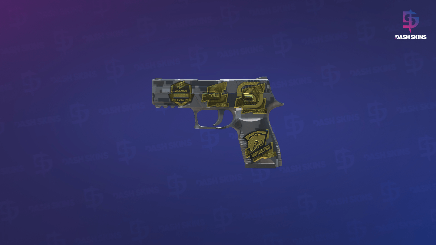 Souvenir P250 | Metallic DDPAT (Factory New) Screenshot Playside