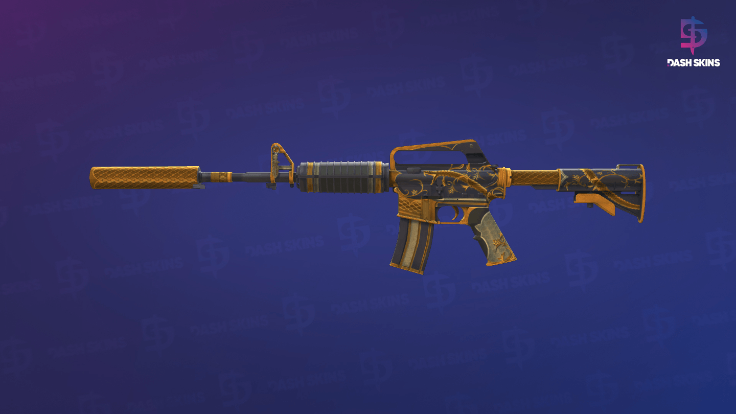 M4A1-S | Golden Coil (Field-Tested) Screenshot Playside
