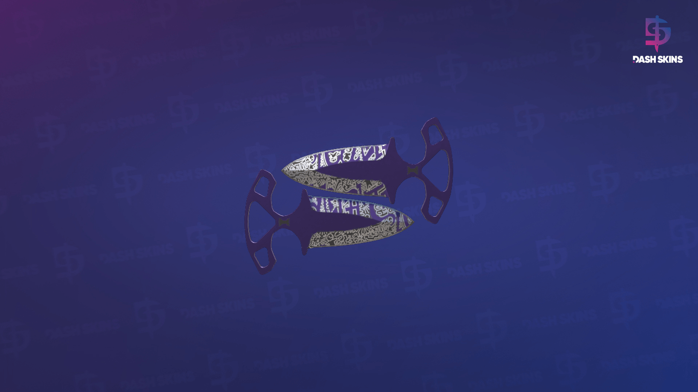 ★ Shadow Daggers | Freehand (Minimal Wear) Screenshot Playside