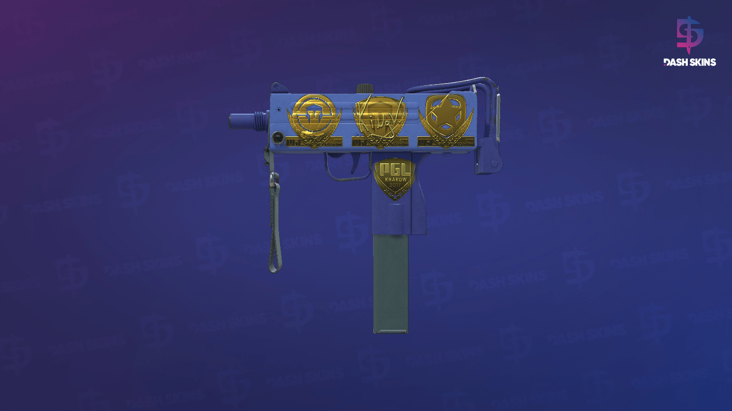 Souvenir MAC-10 | Indigo (Field-Tested) Screenshot Playside