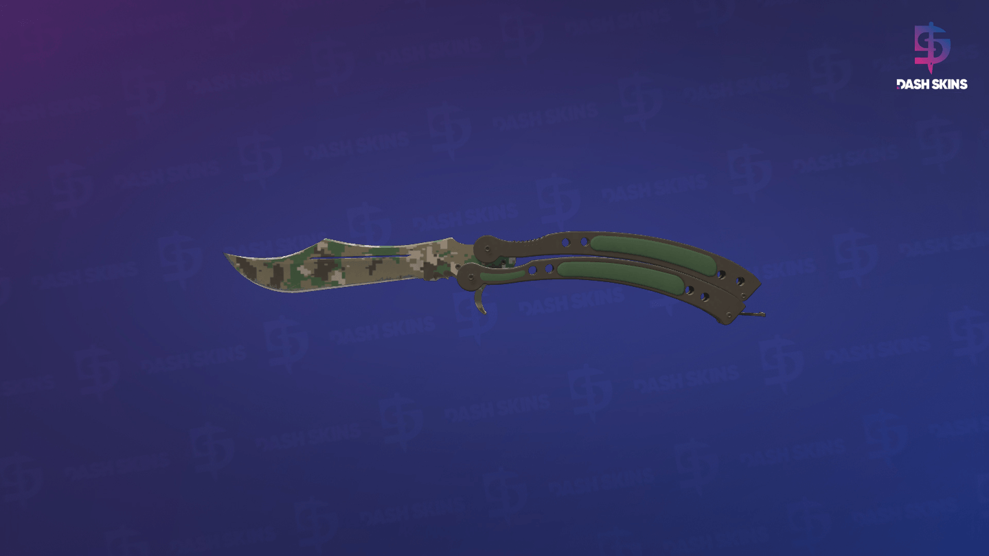 ★ Butterfly Knife | Forest DDPAT (Field-Tested) Screenshot Playside