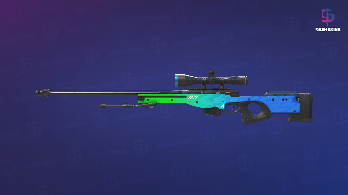 AWP | Ice Coaled (Minimal Wear) Screenshot Playside