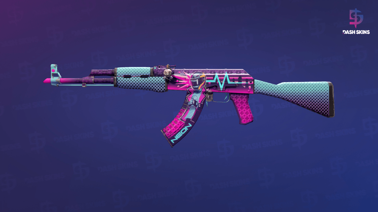 AK-47 | Neon Rider (Minimal Wear) Screenshot Playside