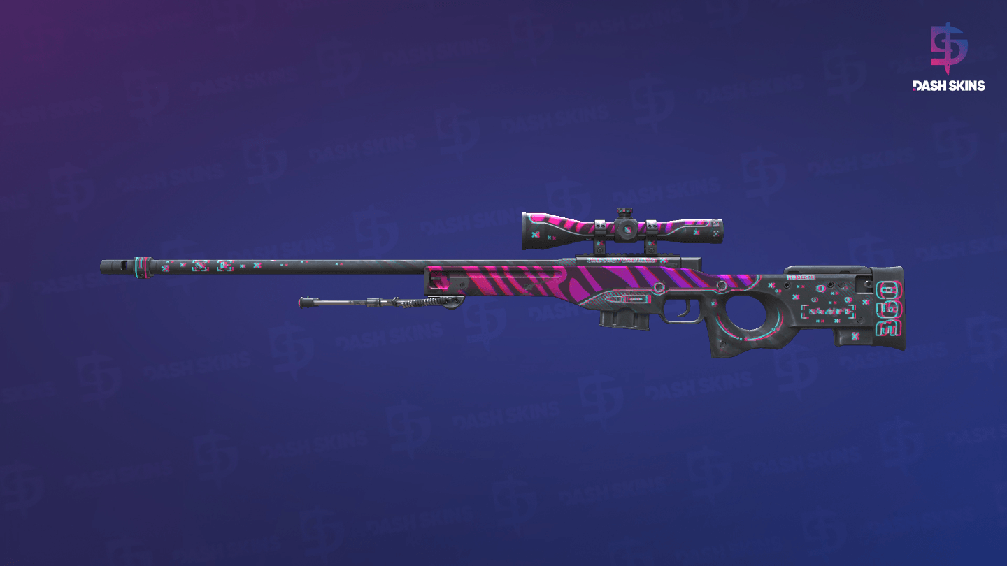 AWP | Chromatic Aberration (Field-Tested) Screenshot Playside