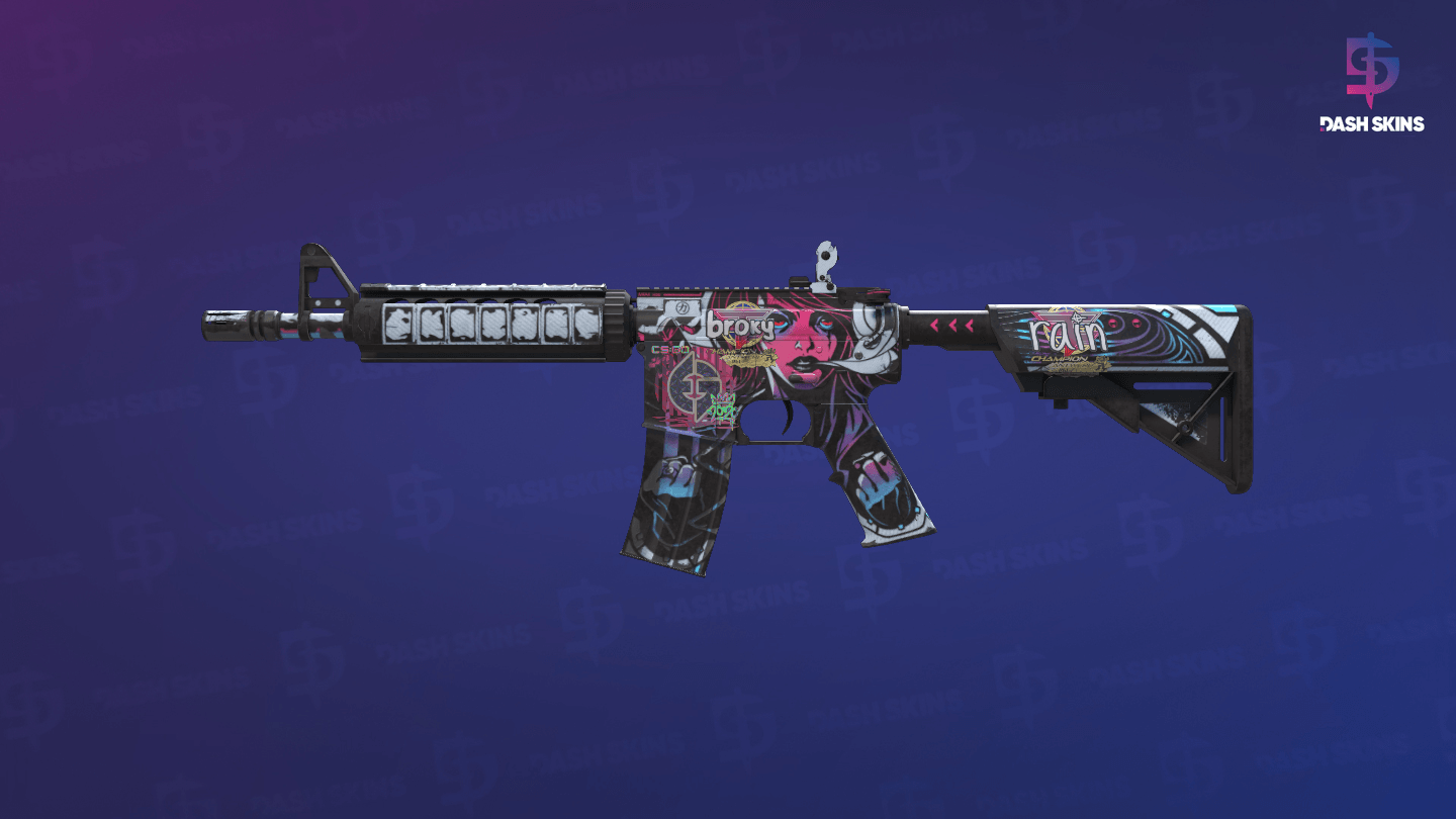 M4A4 | Neo-Noir (Field-Tested) Screenshot Playside