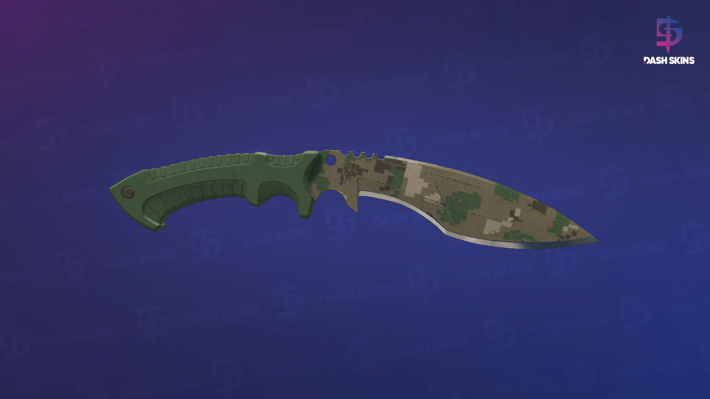 ★ Kukri Knife | Forest DDPAT (Field-Tested) Screenshot Playside