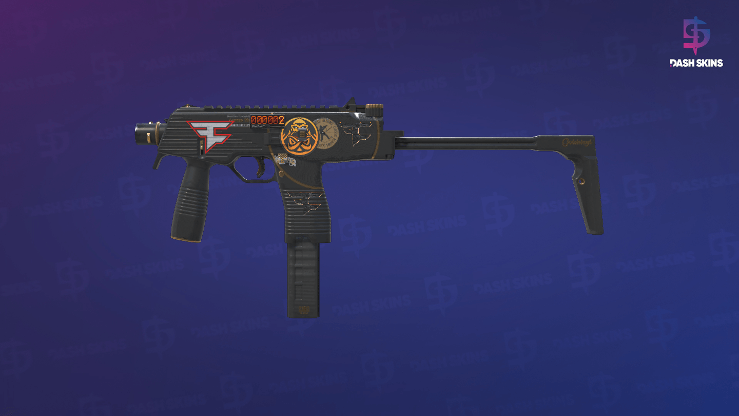 StatTrak™ MP9 | Broken Record (Well-Worn) Screenshot Playside