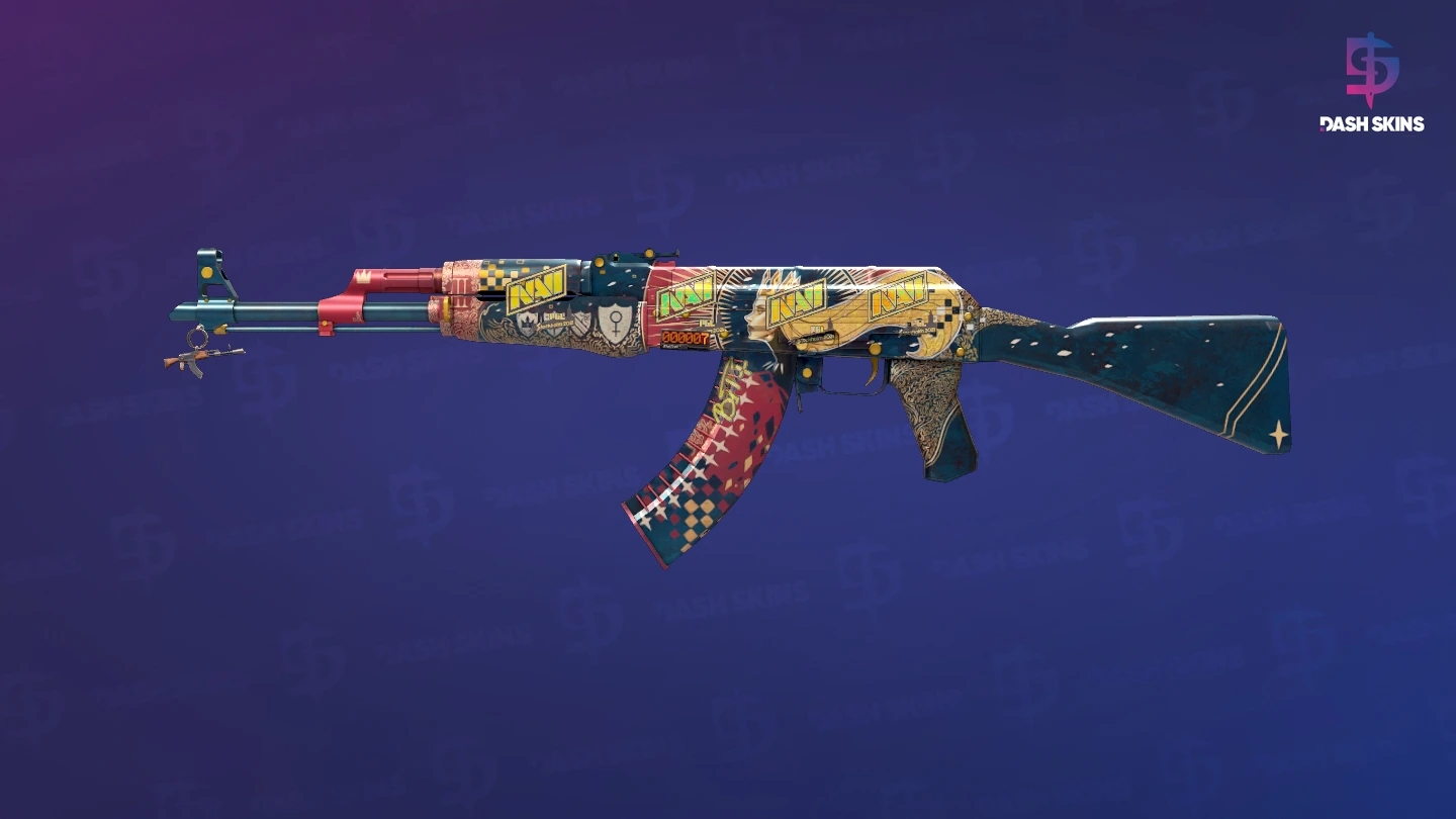 StatTrak™ AK-47 | The Empress (Field-Tested) Screenshot Playside