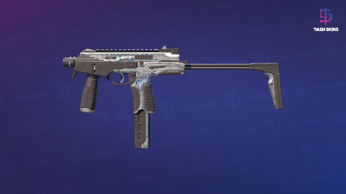 MP9 | Spy Prototype (Well-Worn) Screenshot Playside