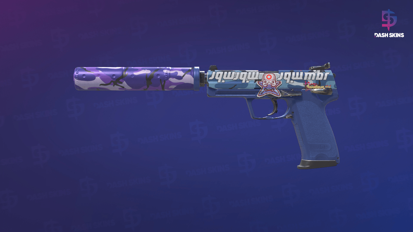 USP-S | Alpine Camo (Minimal Wear) Screenshot Playside