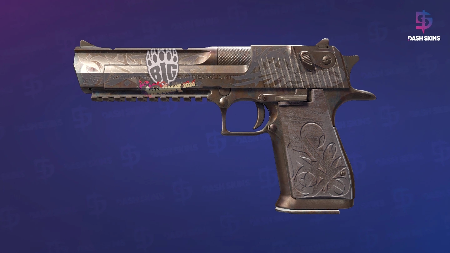 Desert Eagle | Calligraffiti (Battle-Scarred) Screenshot Playside