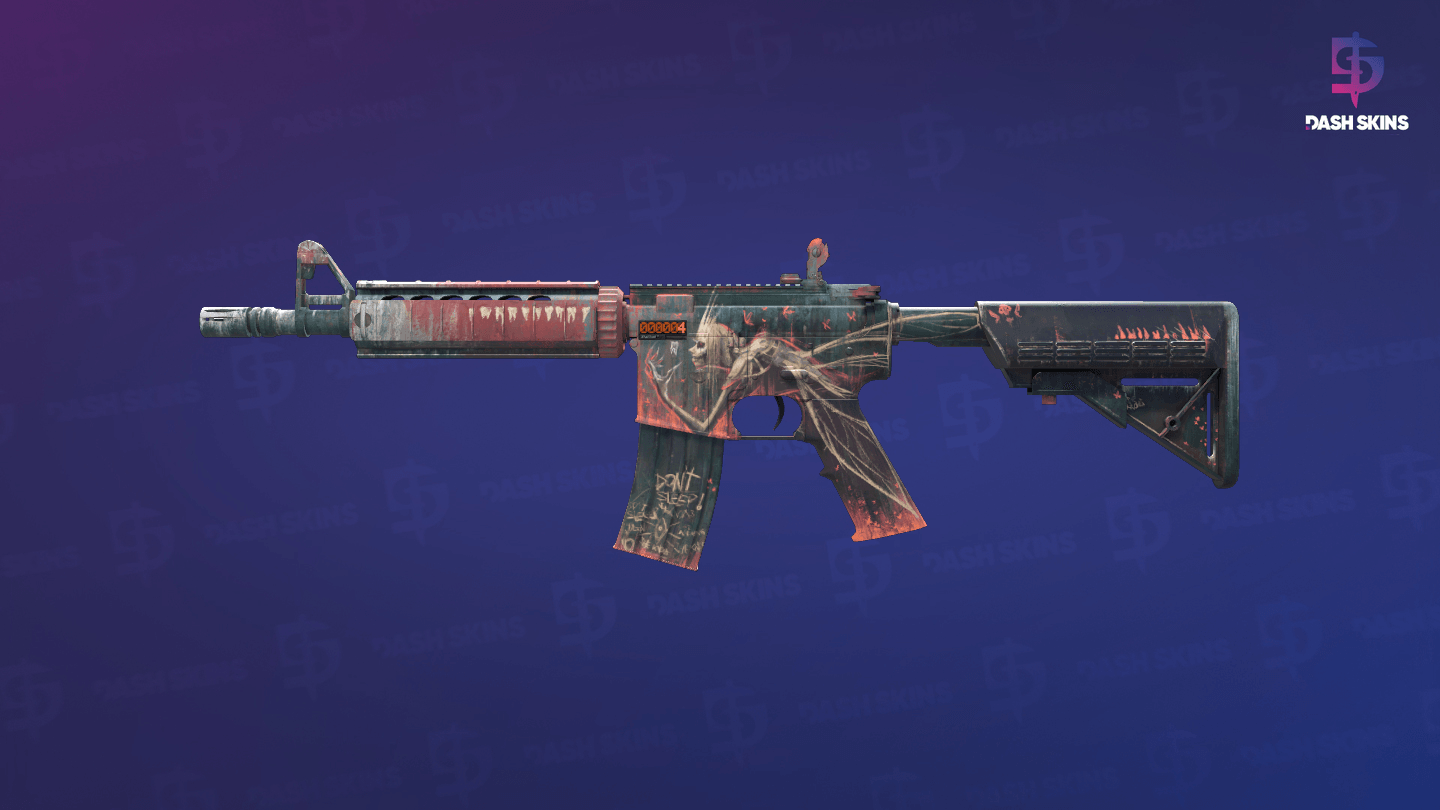 StatTrak™ M4A4 | Tooth Fairy (Factory New) Screenshot Playside