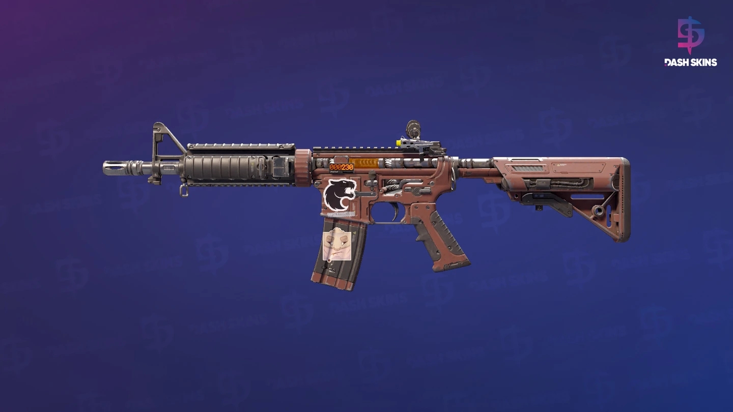 StatTrak™ M4A4 | Turbine (Well-Worn) Screenshot Playside