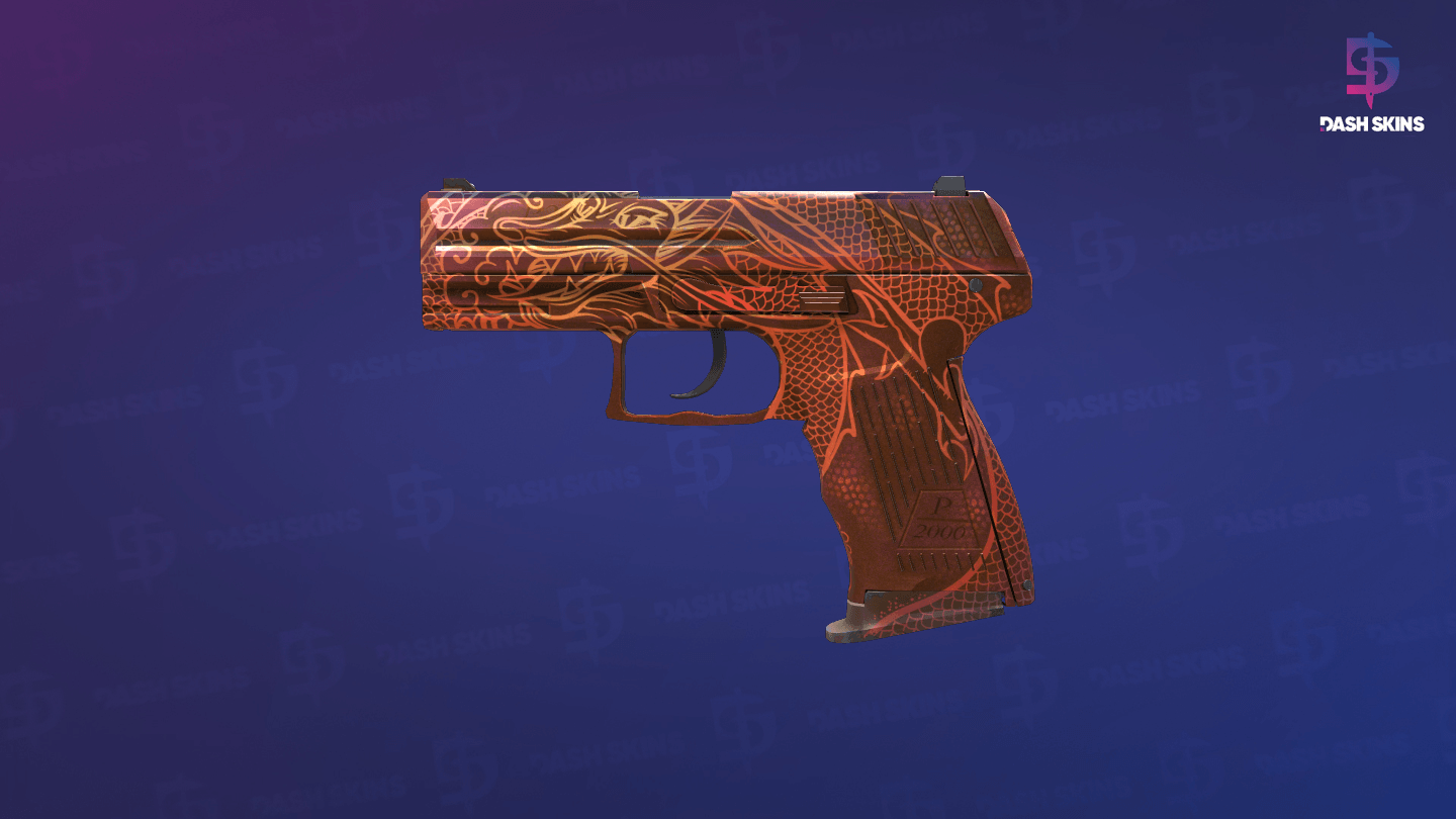 P2000 | Imperial Dragon (Field-Tested) Screenshot Playside