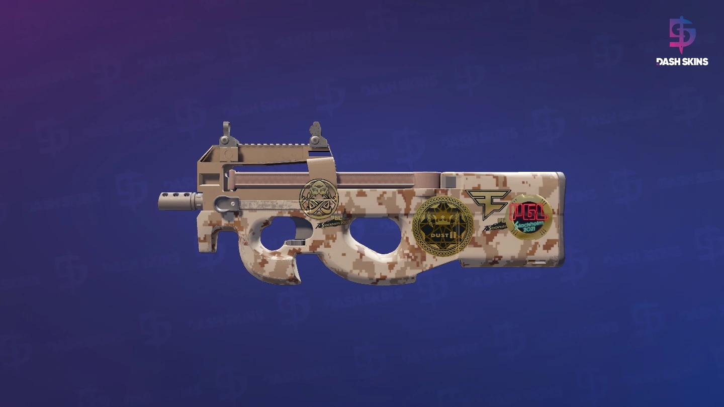 Souvenir P90 | Desert DDPAT (Factory New) Screenshot Playside