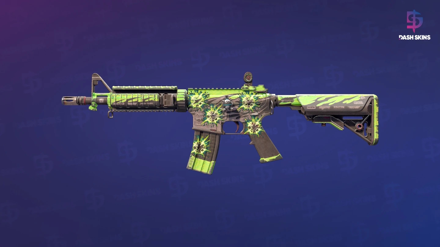 M4A4 | Full Throttle (Battle-Scarred) Screenshot Playside