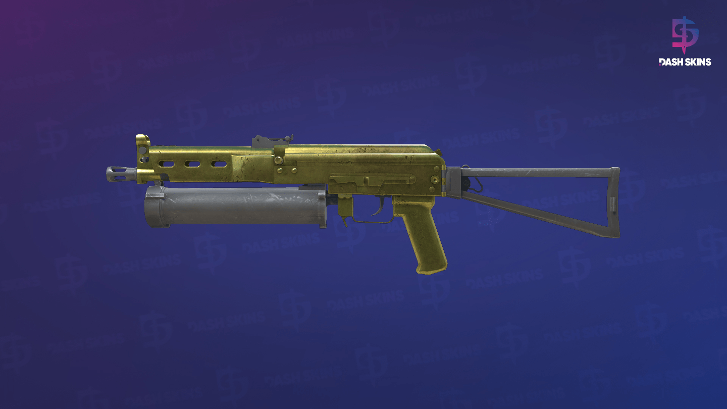 PP-Bizon | Brass (Field-Tested) Screenshot Playside