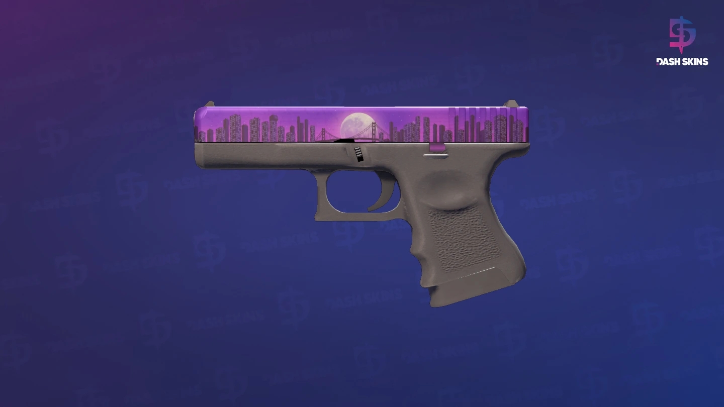 Glock-18 | Moonrise (Factory New) Screenshot Playside